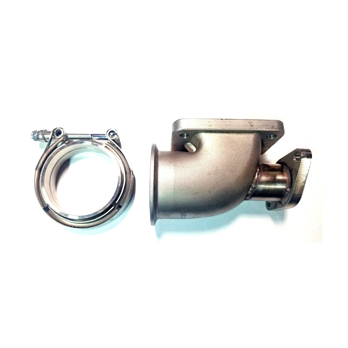 Turbo Cast Elbow - 2.5" V-band Inlet