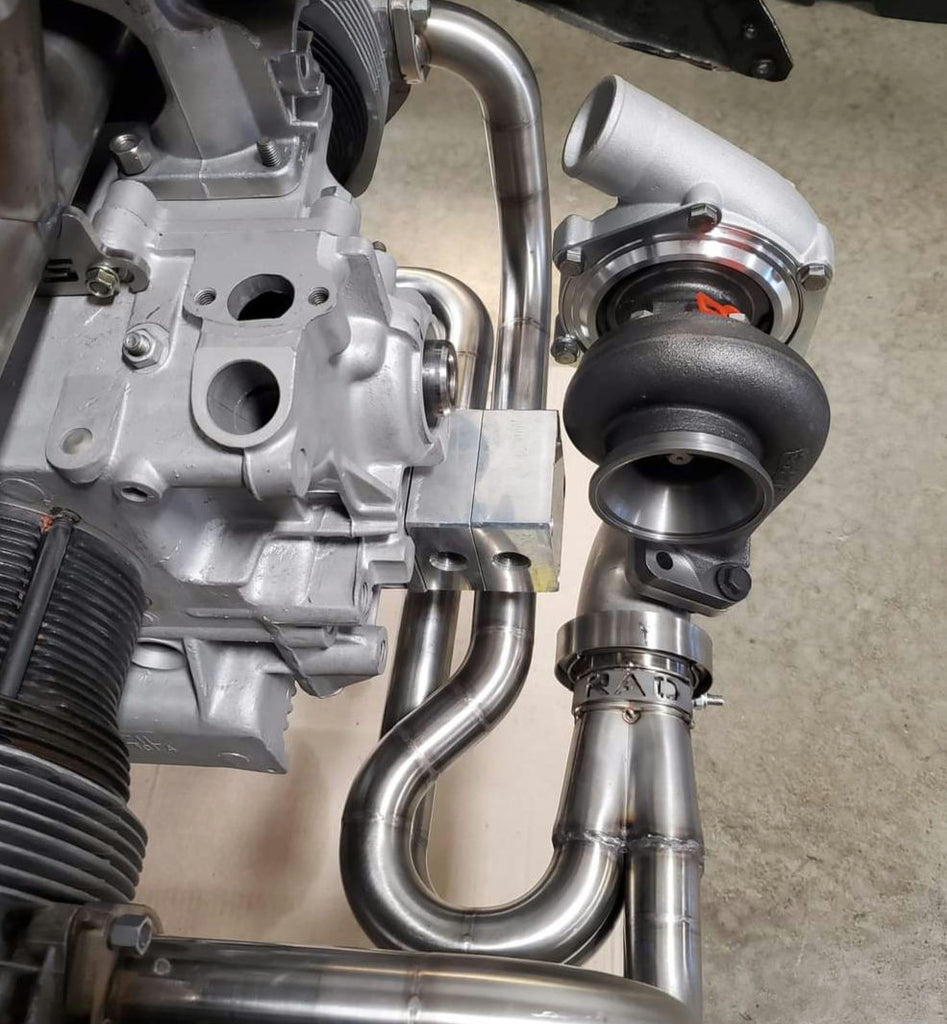 RAD Street Turbo Header - Under Decklid Street Header