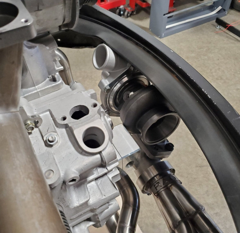 RAD Street Turbo Header - Under Decklid Street Header